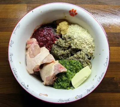 BARF-Rezept-Lammpansen