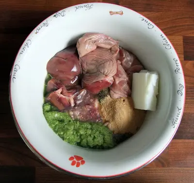 BARF-Rezept Putenmagen