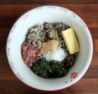 BARF-Rezept-Rinderpansen